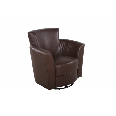 Swivel and Glider Chair 9126 (Leather match 4301)